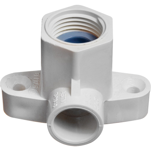 Raccord coude applique Flowguard Gold, Noeud x FPT, PVC-C, 1/2" Les Fournitures Industrielles Méga