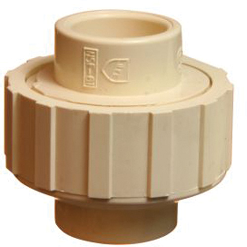 Raccord union, 1/2", PVC-C, Noeud x noeud Les Fournitures Industrielles Méga