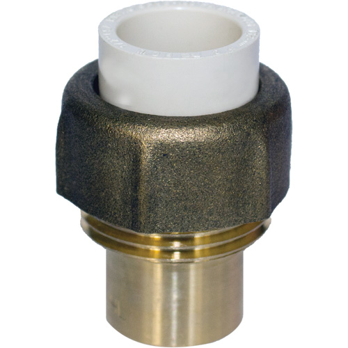 Pipe Union, 3/4", CPVC, Hub x Sweat Les Fournitures Industrielles Méga