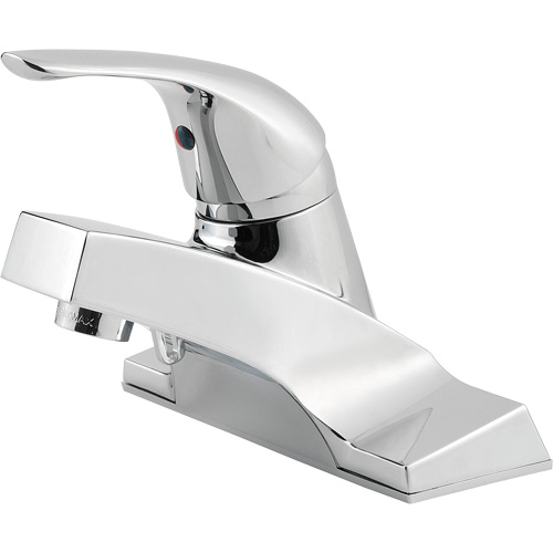 Robinet de salle de bain &agrave; commande unique s&eacute;rie Pfirst Les Fournitures Industrielles Méga