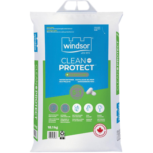 Rust Remover Water Softener Salt Pellets, 40 lbs. (18.1 kg), Bag Les Fournitures Industrielles Méga