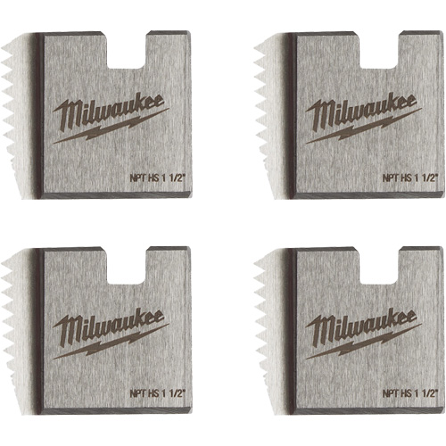 Matrices de tuyauterie portables NPT, Pour tuyau de 1-1/2", Acier rapide Les Fournitures Industrielles Méga