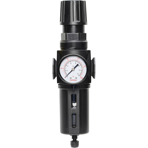 Filtre/r&eacute;gulateur drain manuel avec bol standard Modulair 300, 1/4" NPT, 150 psi, Capacit&eacute; de 5,1 oz liq. Les Fournitures Industrielles Méga