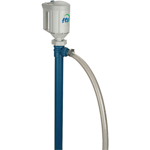 Pompe pour baril PFP, Polypropyl&egrave;ne/PVDF, 22 gal./min/40 gal./min Les Fournitures Industrielles Méga