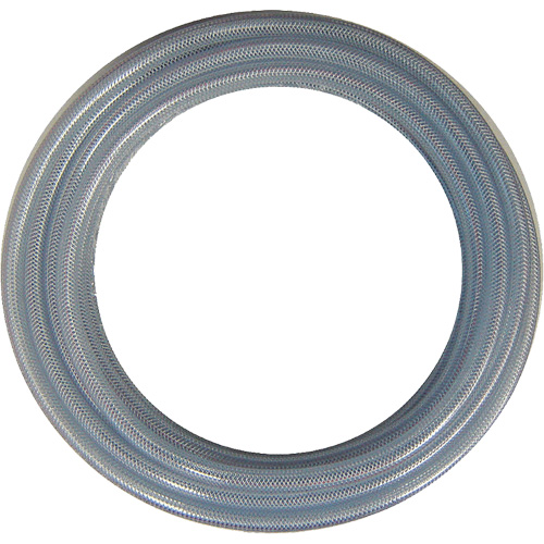 Braided Tube, 1.312" OD x 100' L, PVC, Clear Les Fournitures Industrielles Méga