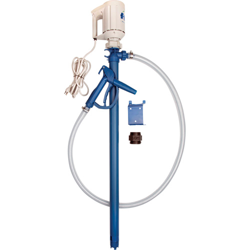 EFP-40 Drum Pump Kit with S1 Motor, Polypropylene/Stainless Steel Les Fournitures Industrielles Méga