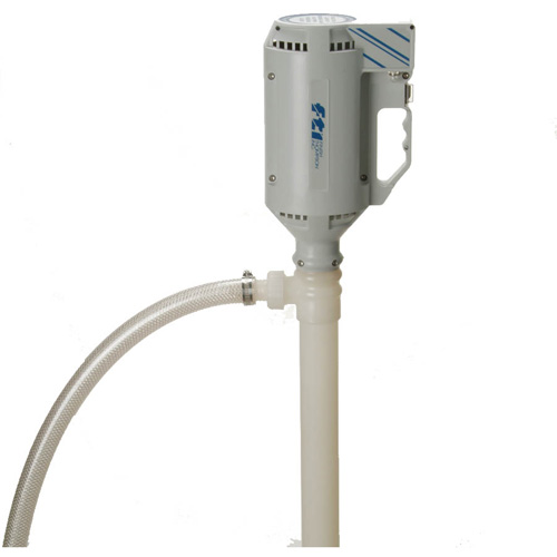 PFV-40 Drum Pump Kit with M3T Motor, PVDF Les Fournitures Industrielles Méga