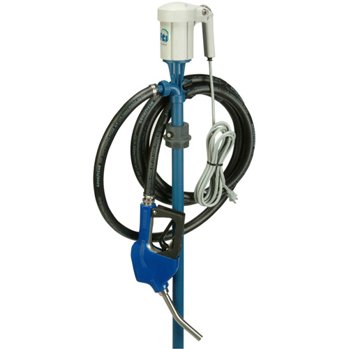 EFP-40 Drum Pump Kit with S1 Motor & DEF Accessories, Polypropylene/Stainless Steel Les Fournitures Industrielles Méga