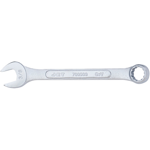 Cl&eacute; mixte &agrave; panneau sur&eacute;lev&eacute;, 3/8", Fini Chrome Les Fournitures Industrielles Méga