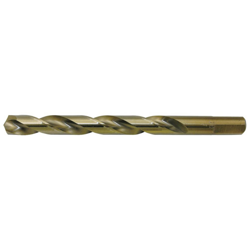 JET-KUT&reg; Gold Super Premium M2 Jobber Drill Bit, High Speed Steel, 25/64", 135° Point Angle Les Fournitures Industrielles Méga