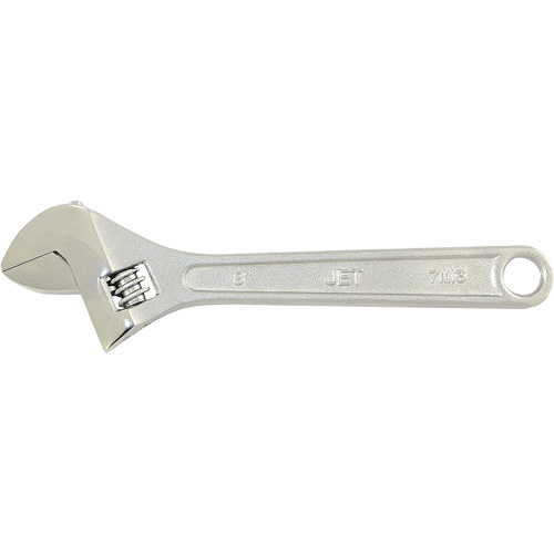AW-8 AW-8 Adjustable Wrench, 8" L, 1" Max Width, Chrome Les Fournitures Industrielles Méga
