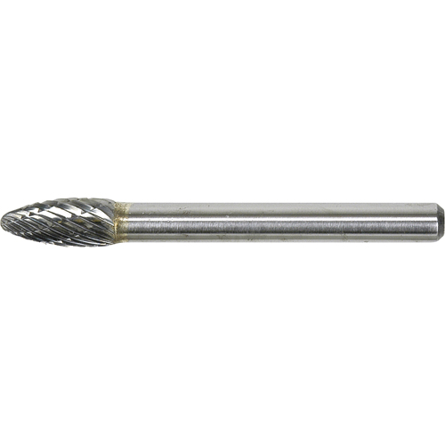 Fraise au carbure dur, SH-1, 1/4" dia., 1/4" Tige, 5/8" Prof. de la coupe Les Fournitures Industrielles Méga