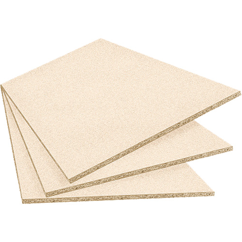 TABLETTE EN PANNEAU DE PARTICULE 5/8",33"X84" Les Fournitures Industrielles Méga