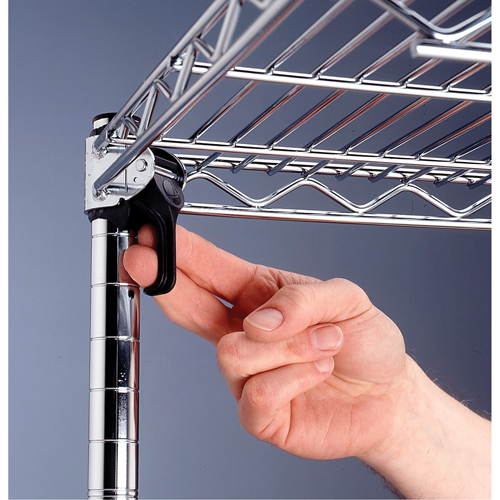 &eacute;tag&egrave;re super ajustable Super Erecta, Ensemble Ajout, Tiers 4, 36" la x 62-9/16" h x 18" p Les Fournitures Industrielles Méga