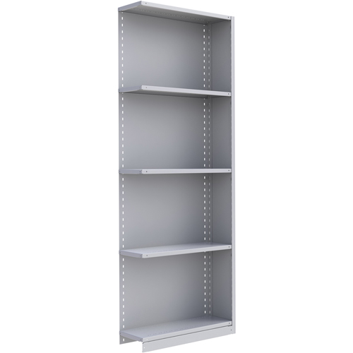 &eacute;l&eacute;ment de rayonnage Interlok, Acier, Sans boulons, Ajout, 36" la x 100" h x 24" p Les Fournitures Industrielles Méga