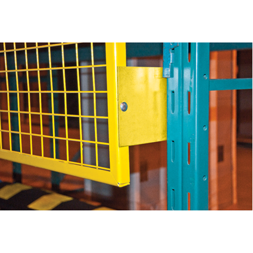 Pallet Back Rack Guards, 96" W x 48" H, 6" Brackets Les Fournitures Industrielles Méga