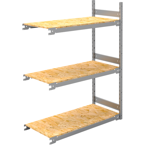&eacute;tag&egrave;re-classeur de grande largeur, Acier, 3 Tablettes, 42" la x 18" p x 60" h, Ensemble Ajout Les Fournitures Industrielles Méga