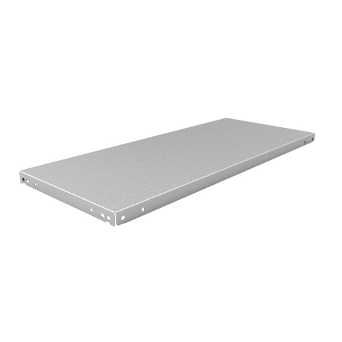 Slotted Angle Shelf, Galvanized Steel, 48" W x 15" D Les Fournitures Industrielles Méga