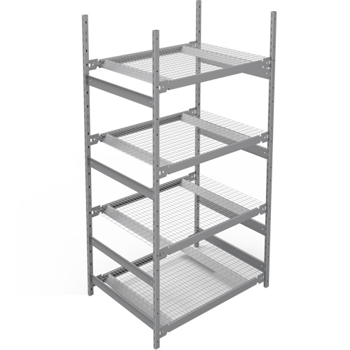 Wide Span Storage Shelving, Boltless, Starter, 42" W x 84" H x 32" D Les Fournitures Industrielles Méga
