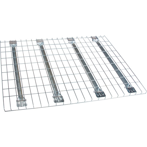 Plateforme en fil m&eacute;tallique, 46" x la, 36" x p, 2500 lb Capacit&eacute; Les Fournitures Industrielles Méga
