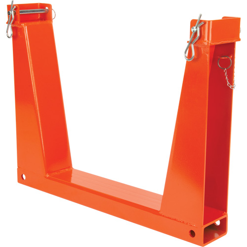 Supports en U empilables, 25" la x 4" p, Capacit&eacute; de 10 000 lb Les Fournitures Industrielles Méga