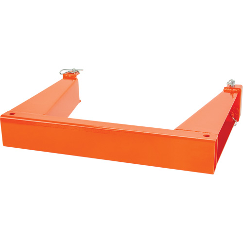Supports en U empilables, 25" la x 4" p, Capacit&eacute; de 10 000 lb Les Fournitures Industrielles Méga