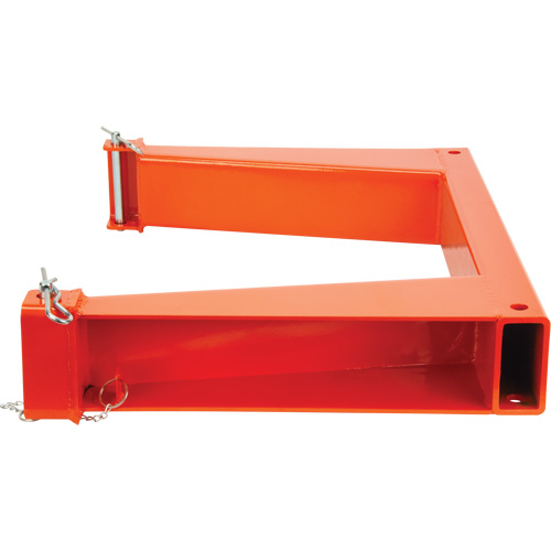 Supports en U empilables, 25" la x 4" p, Capacit&eacute; de 10 000 lb Les Fournitures Industrielles Méga
