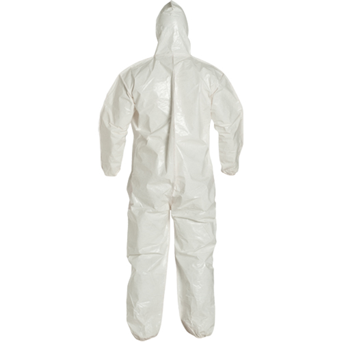 Tychem&reg; 4000 Coveralls, Large, White Les Fournitures Industrielles Méga