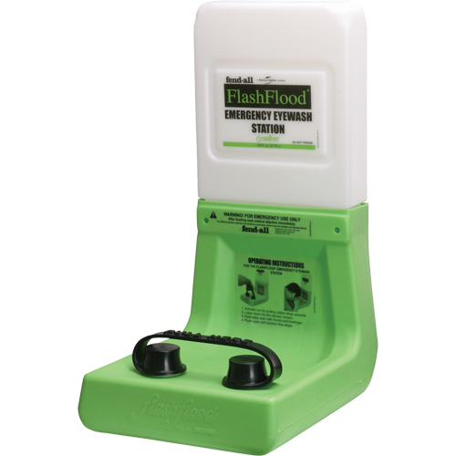 Fendall Flash Flood&reg; Eyewash Stations, Single Les Fournitures Industrielles Méga