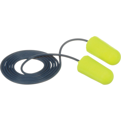E-A-Rsoft Metal Detectable Earplugs, Corded, Regular, Bulk - Polybag, 32 NRR dB Les Fournitures Industrielles Méga