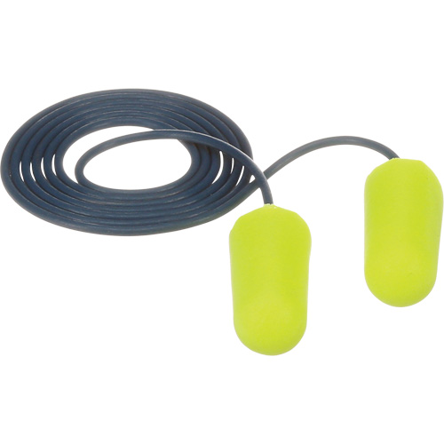 E-A-Rsoft Metal Detectable Earplugs, Corded, Regular, Bulk - Polybag, 32 NRR dB Les Fournitures Industrielles Méga