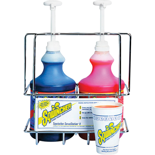 Support mural Sqwincher Servastations Les Fournitures Industrielles Méga