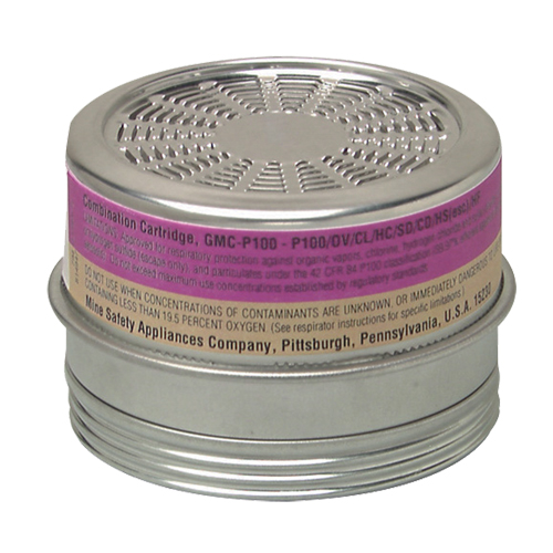 Comfo&reg; Respirator Cartridges, Gas/Vapour Cartridge, Organic Vapour/Acid Gas Les Fournitures Industrielles Méga