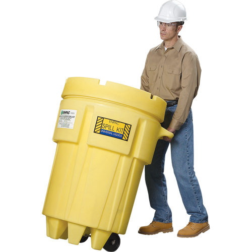 Wheeled Overpack&reg; 95 Salvage Drums, 95 US gal., Mobile Les Fournitures Industrielles Méga