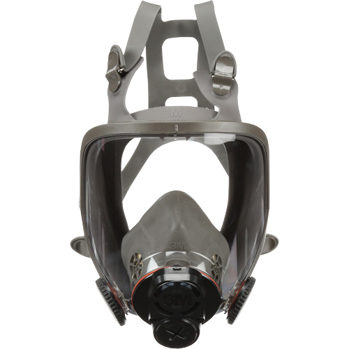 Appareil de protection respiratoire (APR) &agrave; &eacute;puration d'air motoris&eacute; port&eacute;s sur le visage Powerflow, &eacute;lastom&egrave;re/Silicone/Thermoplastique, Moyen Les Fournitures Industrielles Méga