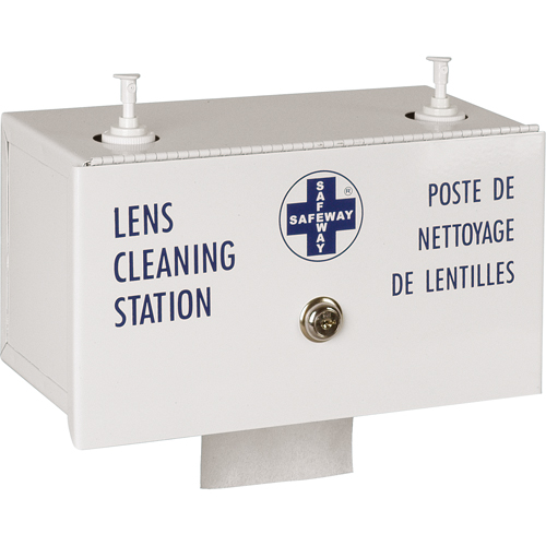 PRODUITS POUR NETTOYAGE DE LUNETTES, M&eacute;tal, 6" lo x 6" p x 11,5" h Les Fournitures Industrielles Méga