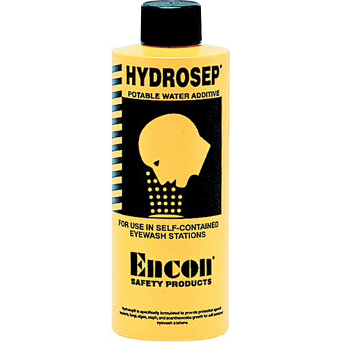 Hydrosep&reg; Water Treatment Additive for Self-Contained Pressurized Eyewash Station, 8 oz. Les Fournitures Industrielles Méga