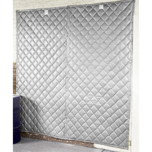 Noise Absorbing Wall Blanket, Quilted Fibreglass, 8' L x 4' W Les Fournitures Industrielles Méga