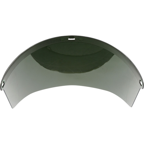 &eacute;cran facial moul&eacute;, Polycarbonate, Teinte Vert Les Fournitures Industrielles Méga