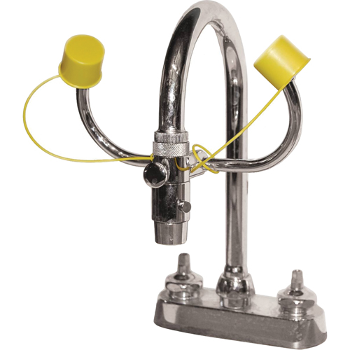 Eyewash Station, Sink Mount Installation Les Fournitures Industrielles Méga