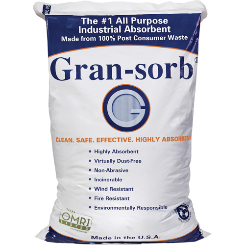 Gran-Sorb Granular Absorbent Les Fournitures Industrielles Méga