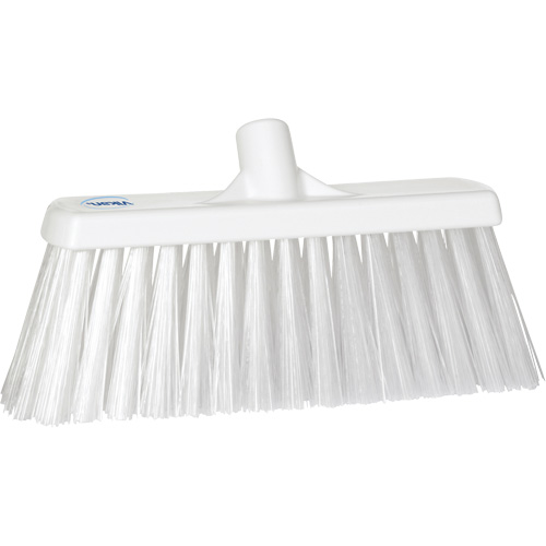 Food Hygiene Broom, 11.7"x3", Polyester, White Les Fournitures Industrielles Méga