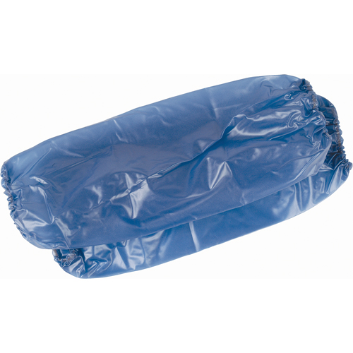 Lightweight Sleeves, 18" long, Vinyl, Blue Les Fournitures Industrielles Méga