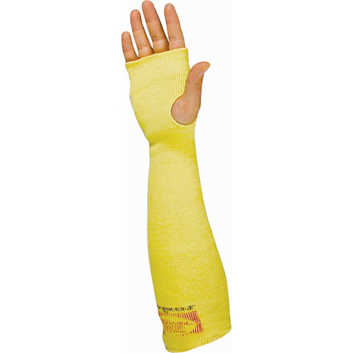 Manchettes, Kevlar, 18", ANSI/ISEA 105 niveau 3, Jaune Les Fournitures Industrielles Méga