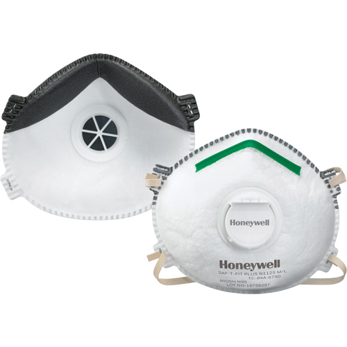 Saf-T-Fit&reg; Plus N1125 Particulate Respirators, N95, NIOSH Certified, Small Les Fournitures Industrielles Méga