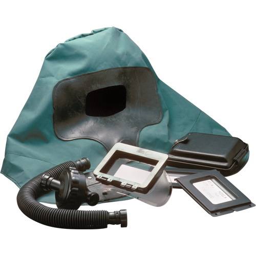 Abrasi-Blast Supplied-Air Respirator Assembly, Medium, Soft Top, Single Shroud Les Fournitures Industrielles Méga