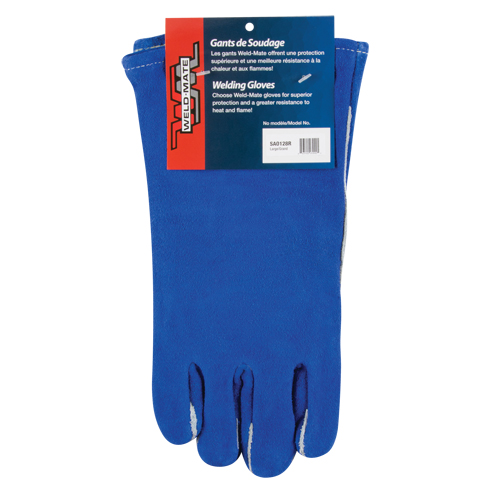 Double Palm & Thumb Welding Gloves, Split Cowhide, Size Large Les Fournitures Industrielles Méga
