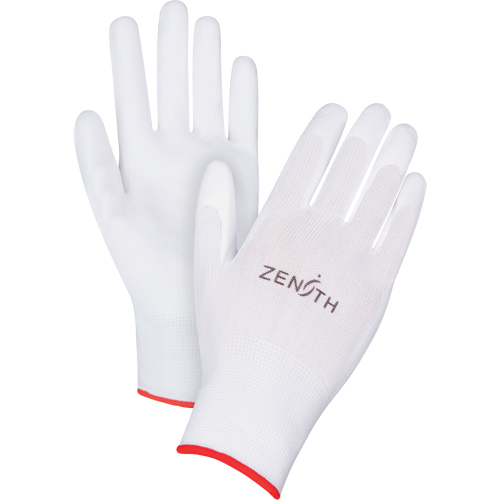 Gants enduits &agrave; dext&eacute;rit&eacute; ultime, 7/Petit, R&ecirc;vetement Polyur&eacute;thane, Calibre 13, Enveloppe en Polyester Les Fournitures Industrielles Méga