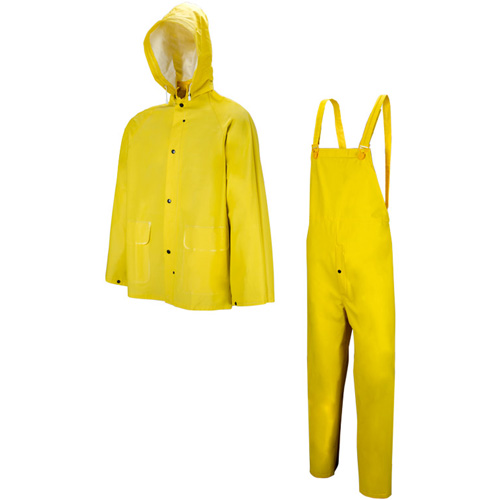 Tornado Economy Suit, PVC, 5X-Large, Yellow Les Fournitures Industrielles Méga