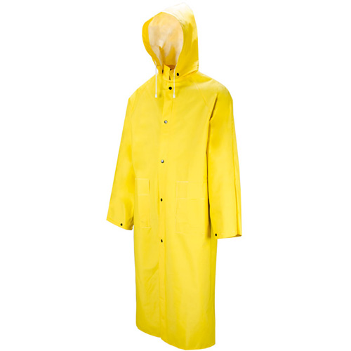 Tornado Long Coat, PVC, 5X-Large, Yellow Les Fournitures Industrielles Méga